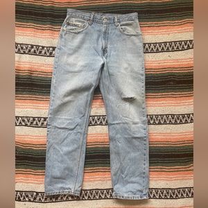 Vintage Levis 505 33 x 30 denim jeans